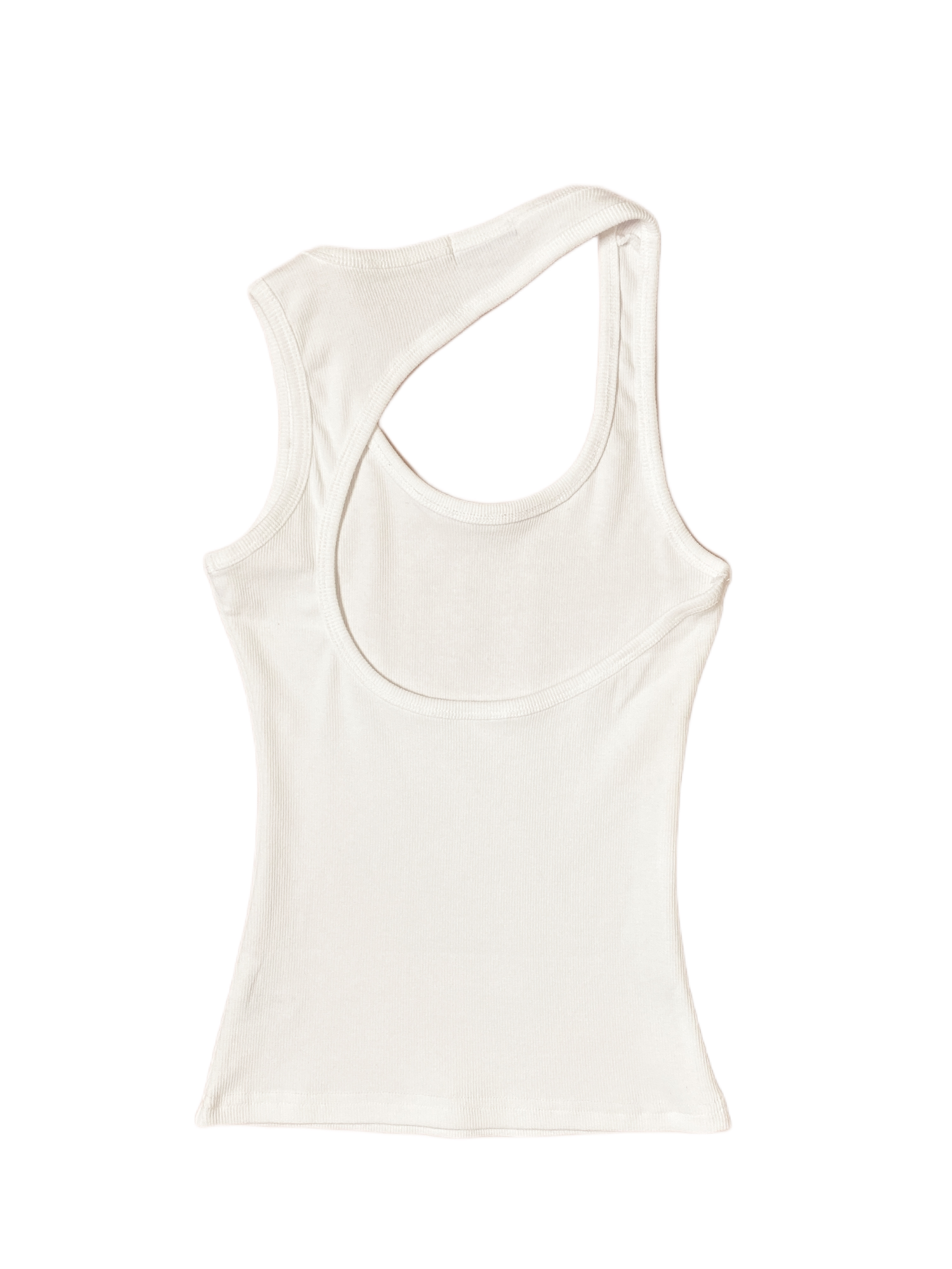 Asymmetrical Sport Tank — Back