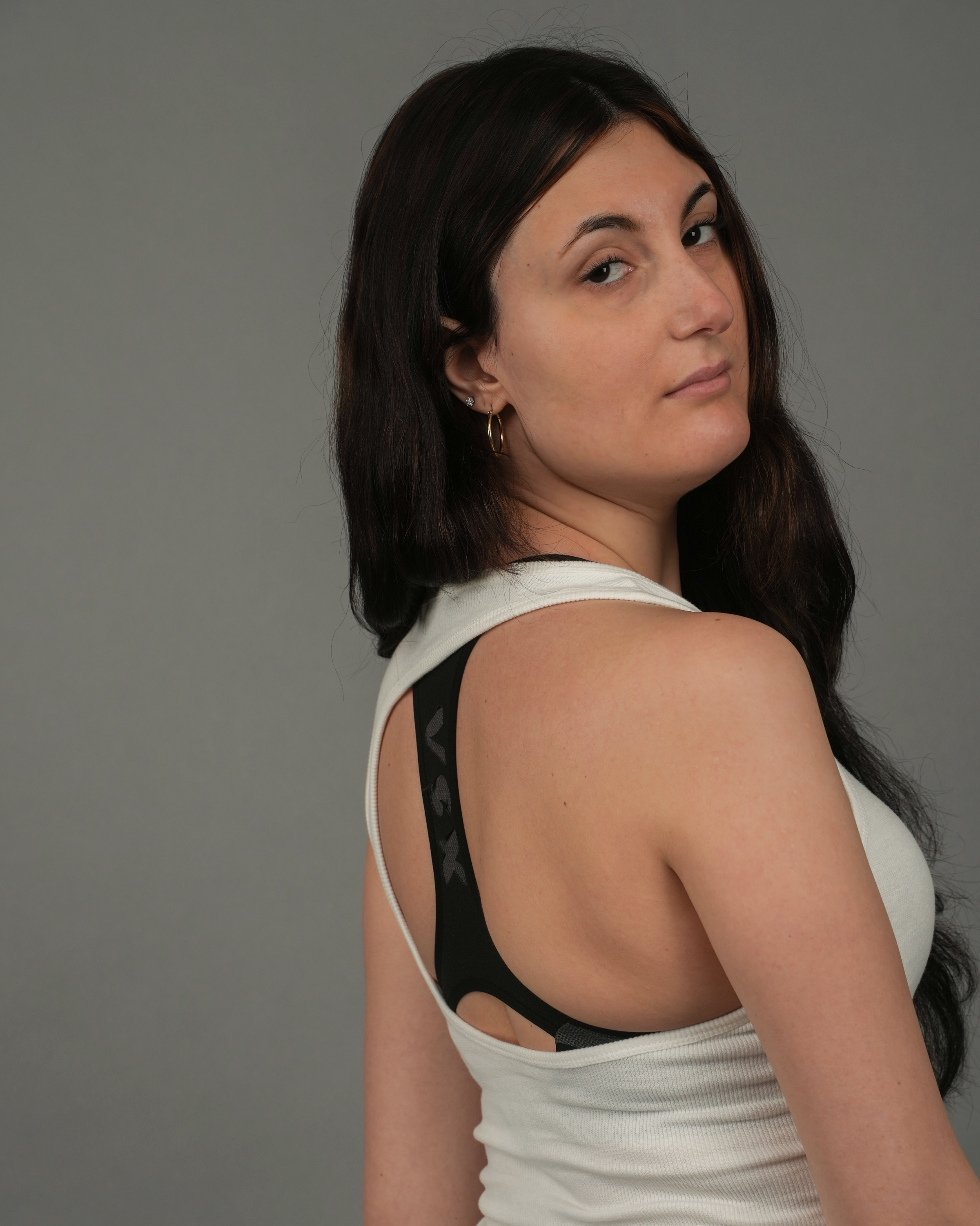 Asymmetrical Sport Tank — Styled Side