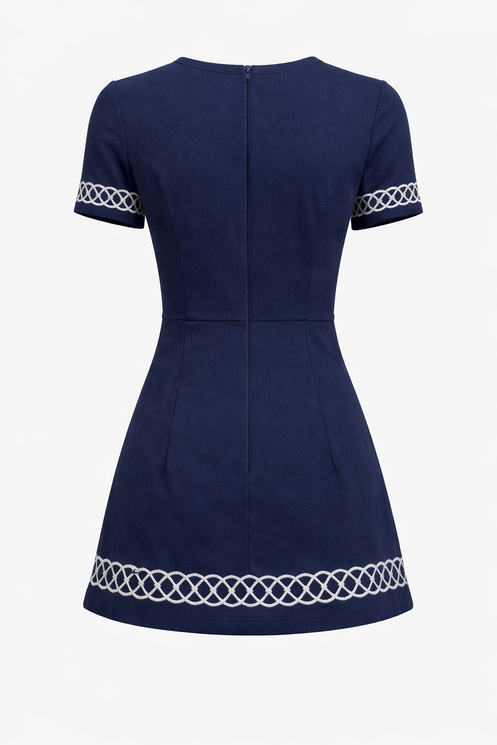 SS Celtic Knot Short Dress — Back