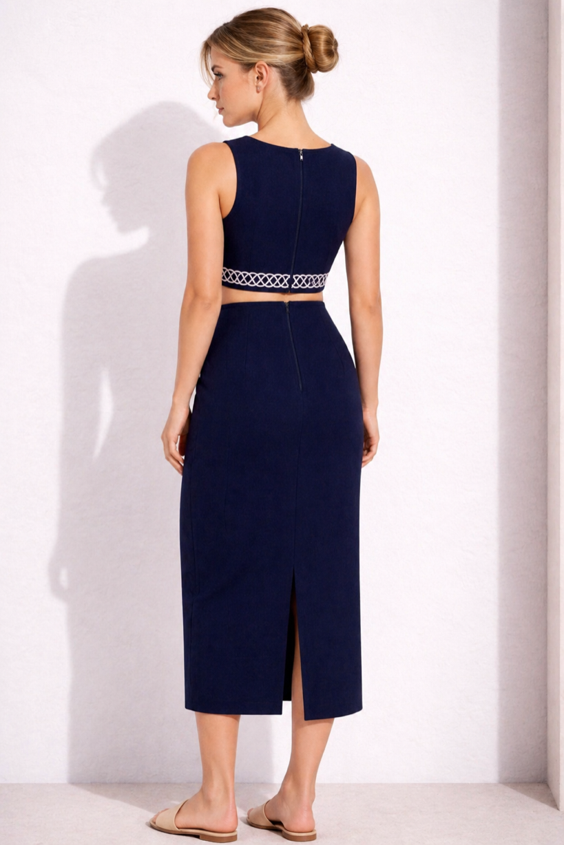 Celtic Knot Long Skirt — Styled Back