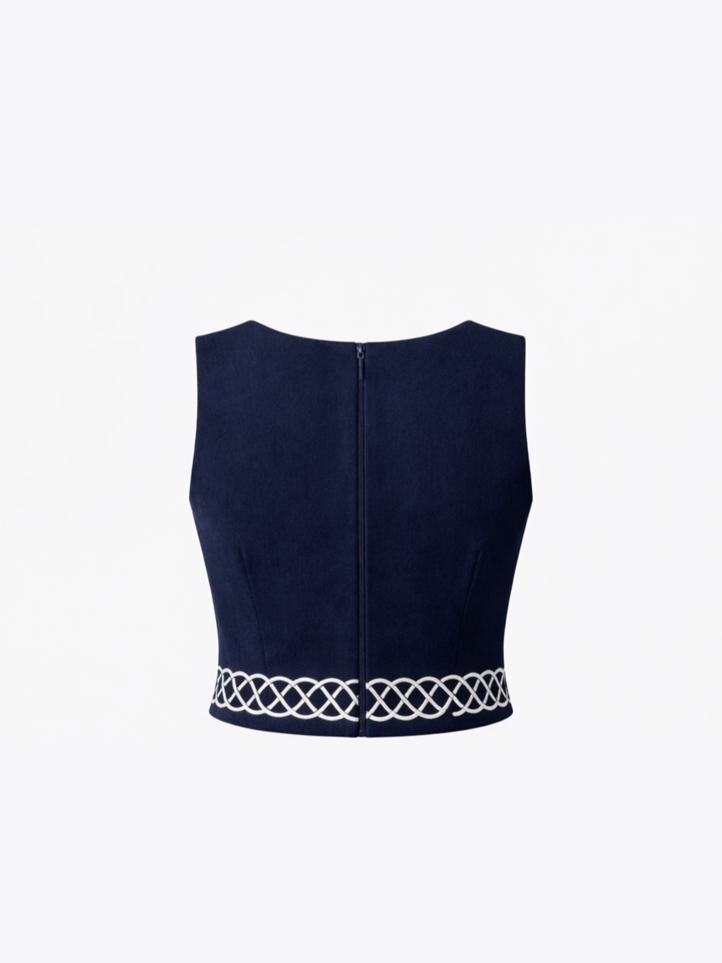 Celtic Knot Structured Tank — Back