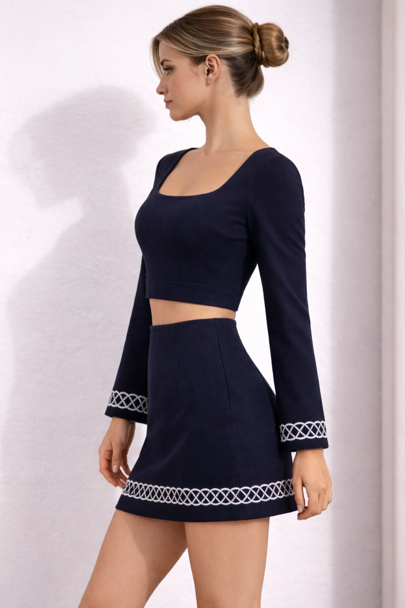 LS Celtic Knot Top — Styled Side
