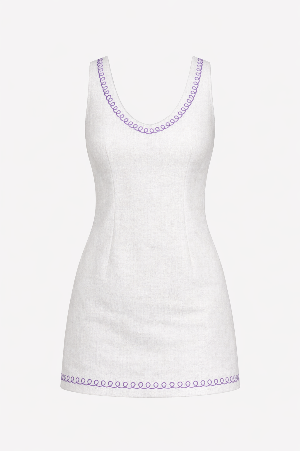 U-Neck Cupcake Dress