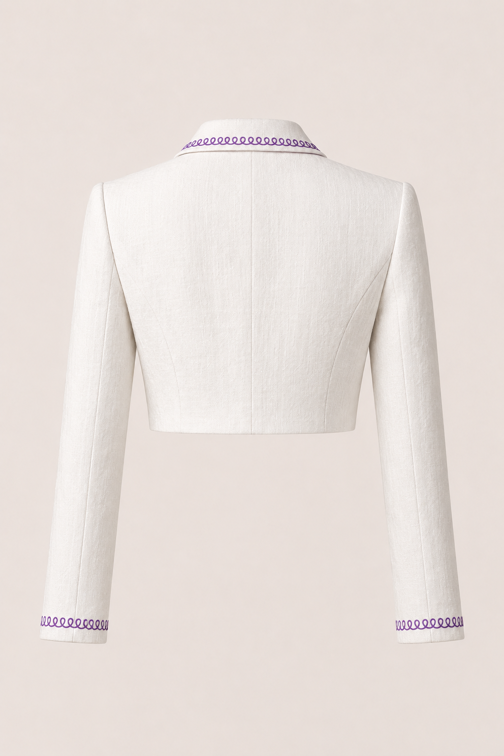 Cupcake Short Fitted Jacket — Back