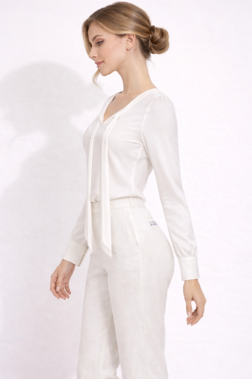 LS Cupcake Top - Side Styled View - BlancheWear