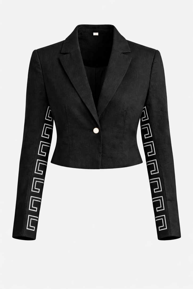 Short Fitted Blazer