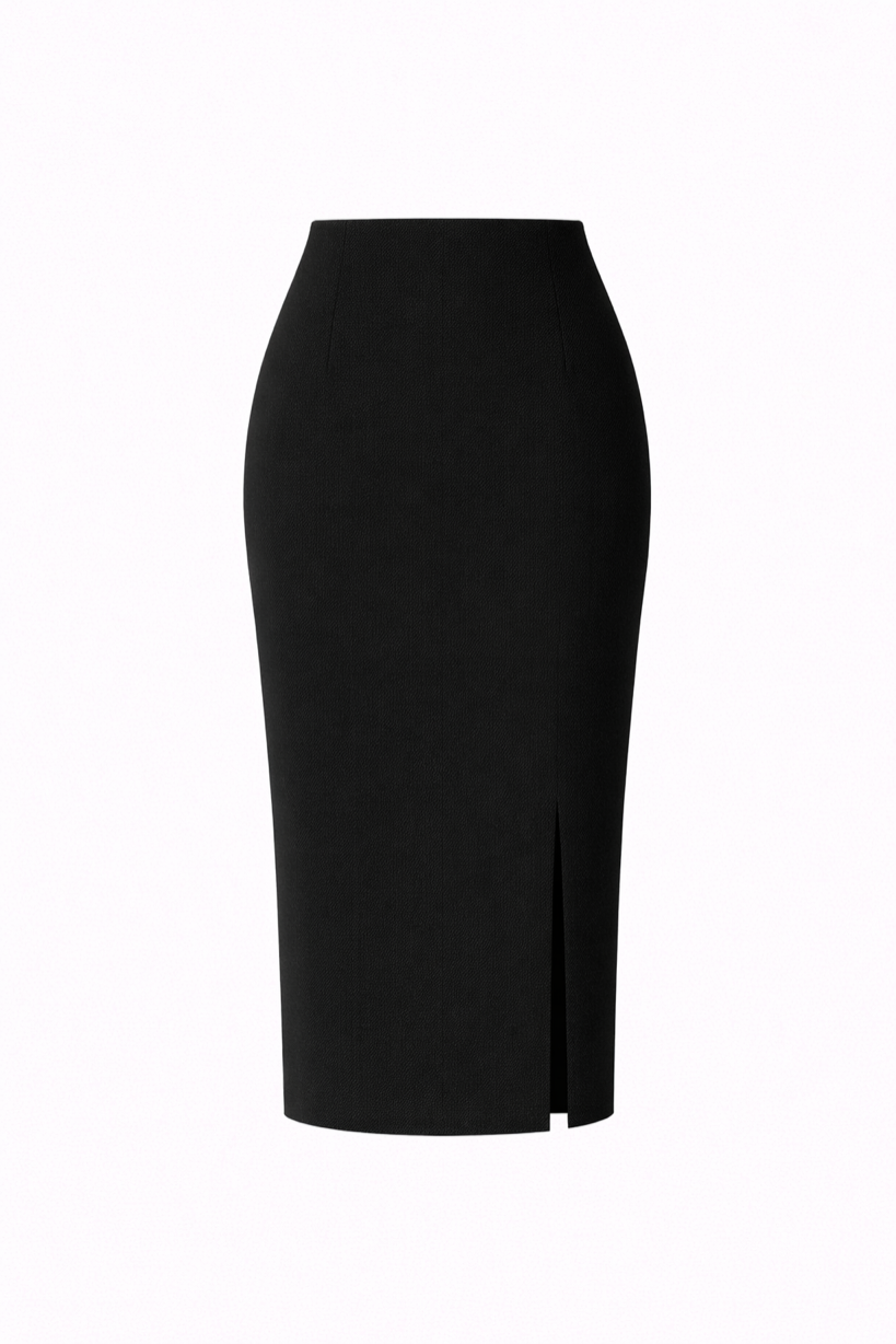 Greek Key Long Skirt
