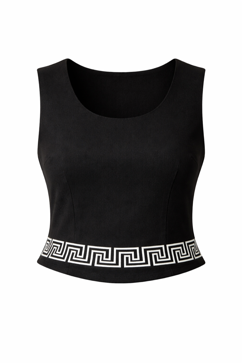 Greek Key Structured Tank