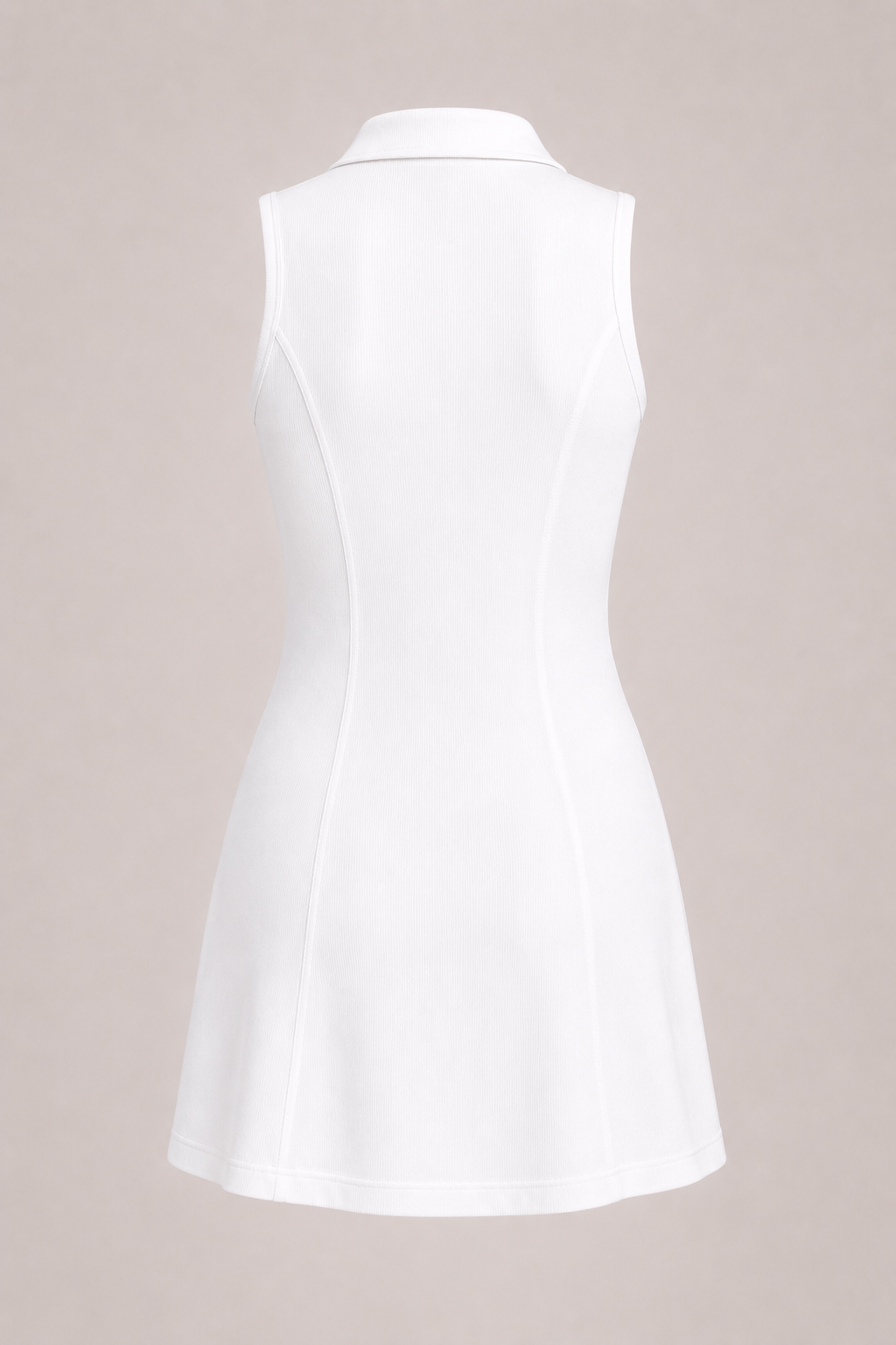 Polo Tank Short Dress — Back