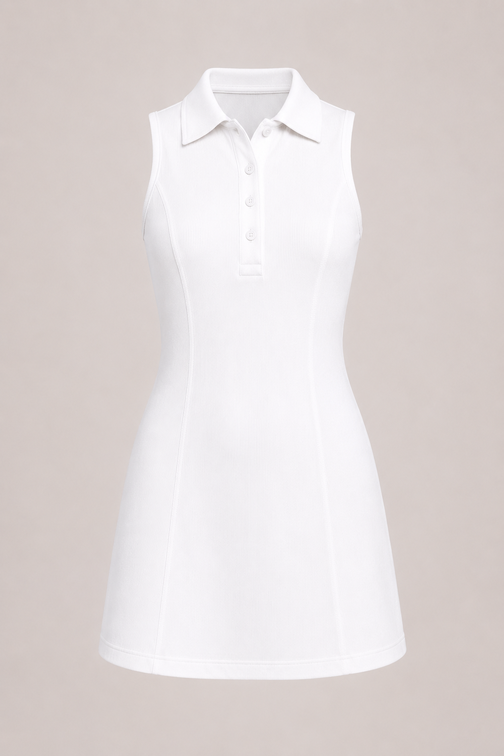 Polo Tank Short Dress — Front