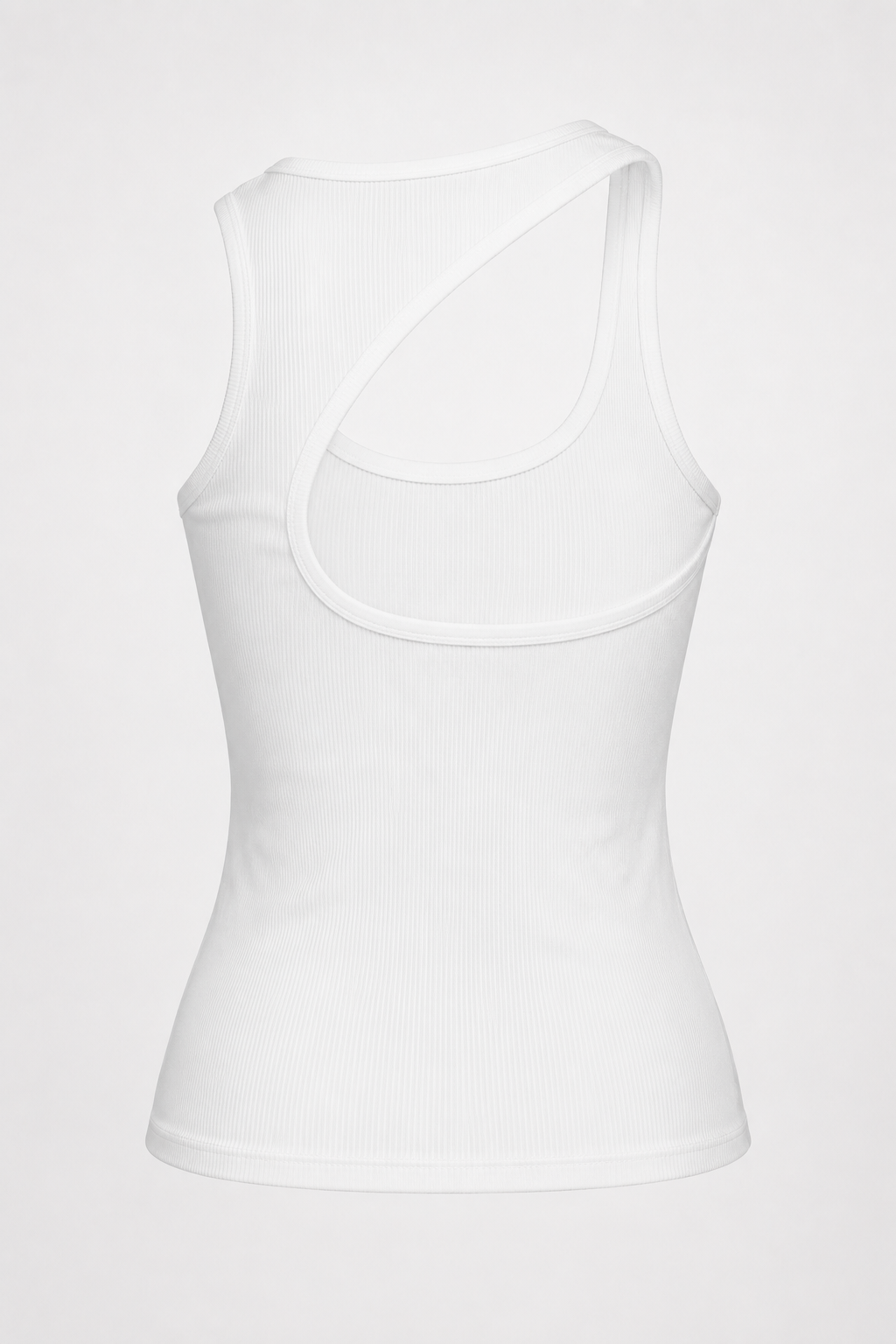 Asymmetrical Sport Tank — Back